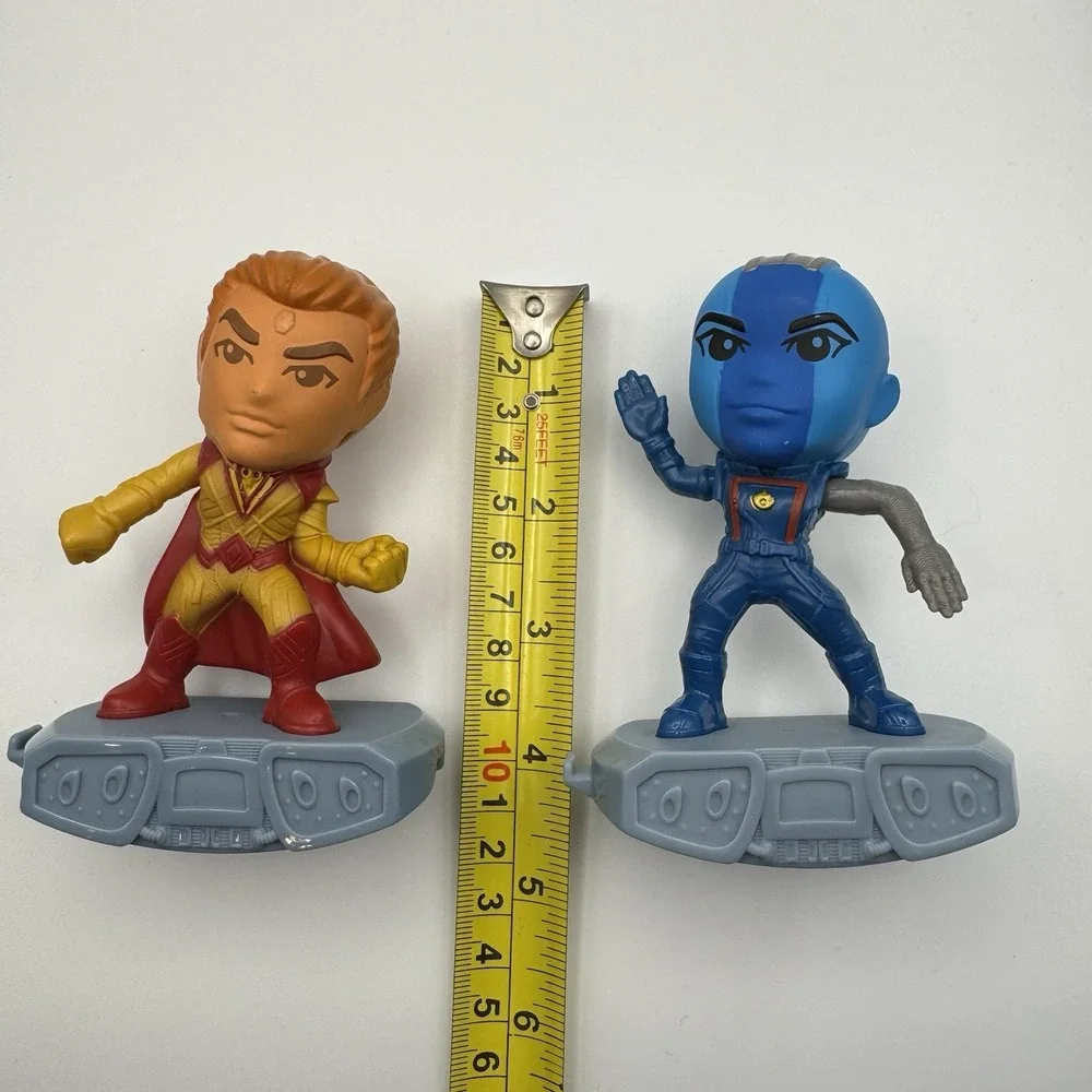 McDonald's 2023 Guardians of the Galaxy Adam Warlock & Nebula Toy Lot Figures